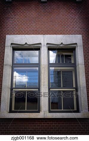 Stock Photo - Window and brick masonry. Fotosearch
