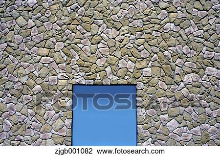 Window and stone wall View Large Photo Image Stock Image - Window and stone wall. Fotosearch