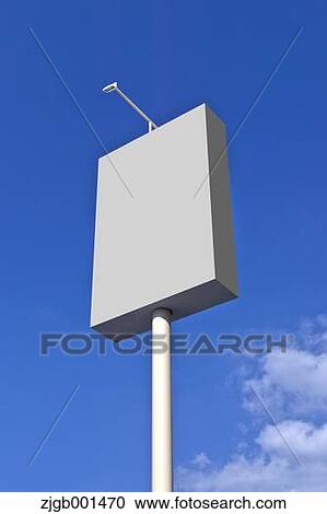 Billboard and blue sky View Large Photo Image Stock Image - Billboard and blue sky. Fotosearch