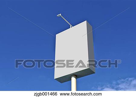 Billboard and blue sky View Large Photo Image Stock Photograph - Billboard and blue sky. Fotosearch