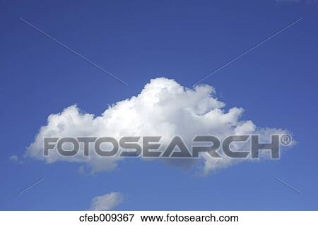 Blue sky with clouds View Large Photo Image Stock Photo - Blue sky with clouds. Fotosearch