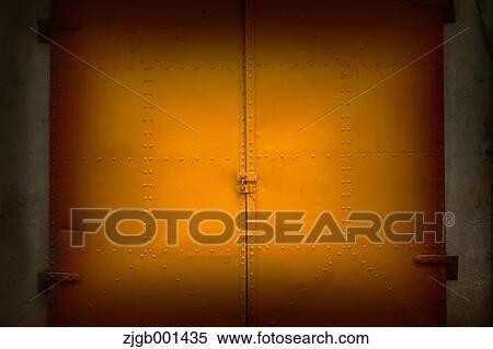 Iron door View Large Photo Image Stock Photography - Iron door. Fotosearch