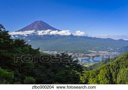 Mount Fuji, Yamanashi Prefecture View Large Photo Image Picture - Mount Fuji, Yamanashi Prefecture. Fotosearch