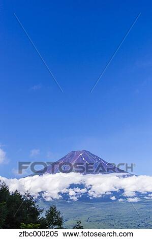 Mount Fuji, Yamanashi Prefecture View Large Photo Image Stock Photography - Mount Fuji, Yamanashi Prefecture. Fotosearch