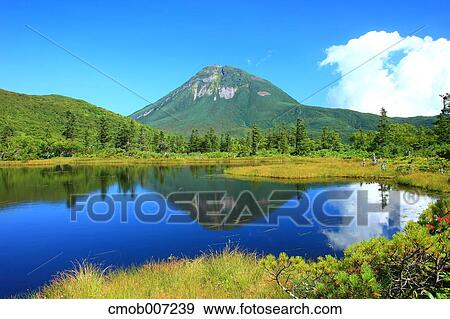 Stock Photo - Mount Rausu, Hokkaido. Fotosearch