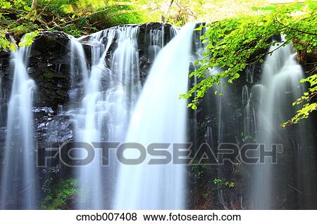 Otome waterfall, Tochigi Prefecture View Large Photo Image Stock Photo - Otome waterfall, Tochigi Prefecture. Fotosearch
