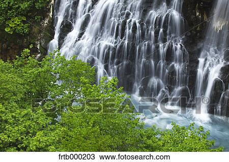 Shirahige waterfall, Hokkaido View Large Photo Image Stock Image - Shirahige waterfall, Hokkaido. Fotosearch