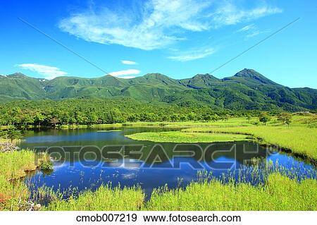 Shiretoko five lakes, Hokkaido View Large Photo Image Stock Photo - Shiretoko five lakes, Hokkaido. Fotosearch
