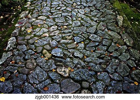 Stock Photograph - Stone pavement. Fotosearch