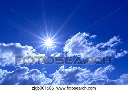 Sun and sky with clouds View Large Photo Image Stock Photography - Sun and sky with clouds. Fotosearch