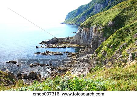 Tachimachi cape, Hokkaido View Large Photo Image Stock Photograph - Tachimachi cape, Hokkaido. Fotosearch