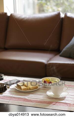 Breakfast on a table View Large Photo Image Stock Image - Breakfast on a table. Fotosearch