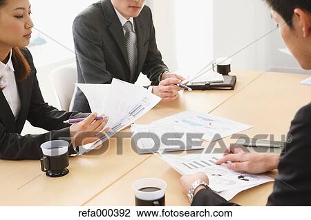 Business meeting View Large Photo Image Stock Image - Business meeting. Fotosearch