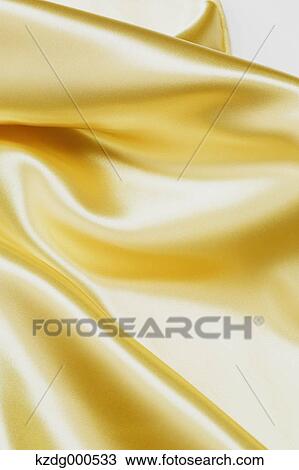 Stock Image - Golden cloth. Fotosearch