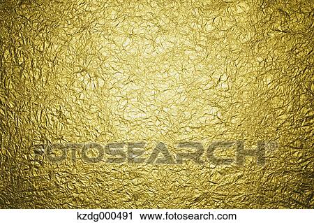 Stock Image - Golden texture. Fotosearch