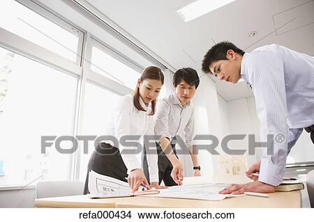 Japanese business people View Large Photo Image Picture - Japanese business people. Fotosearch