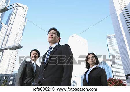 Japanese business people View Large Photo Image Stock Image - Japanese business people. Fotosearch