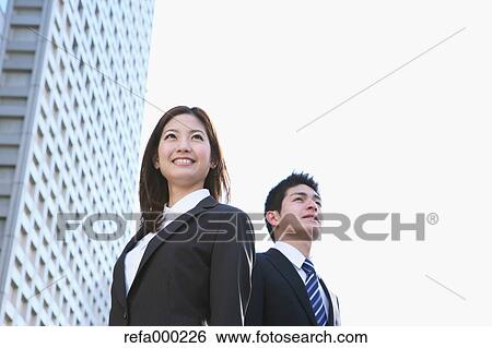 Japanese business people View Large Photo Image Stock Photograph - Japanese business people. Fotosearch