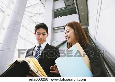 Japanese business people View Large Photo Image Stock Photograph - Japanese business people. Fotosearch