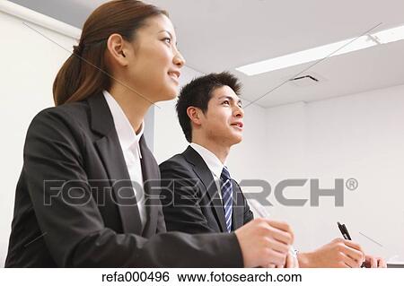 Japanese business people View Large Photo Image Stock Photograph - Japanese business people. Fotosearch