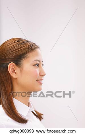 Stock Image - Japanese business woman. Fotosearch