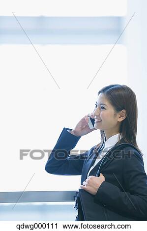 Stock Image - Japanese business woman. Fotosearch