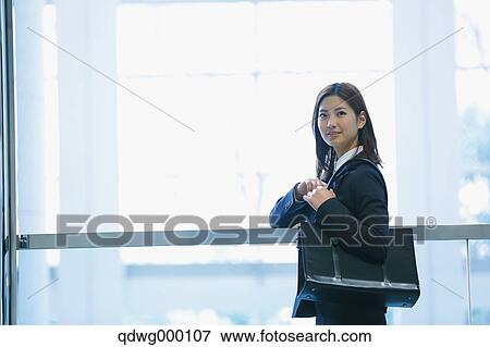 Stock Photo - Japanese business woman. Fotosearch