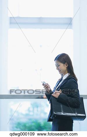 Stock Photo - Japanese business woman. Fotosearch