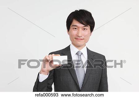 Stock Image - Japanese businessman. Fotosearch