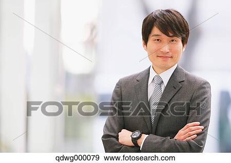 Stock Photo - Japanese businessman. Fotosearch