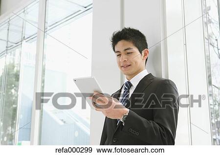 Stock Photo - Japanese businessman. Fotosearch