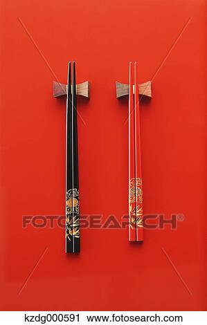 Stock Image - Japanese chopsticks. Fotosearch