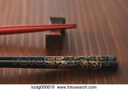 Stock Photo - Japanese chopsticks. Fotosearch