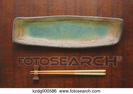 Stock Photograph - Japanese dining set. Fotosearch