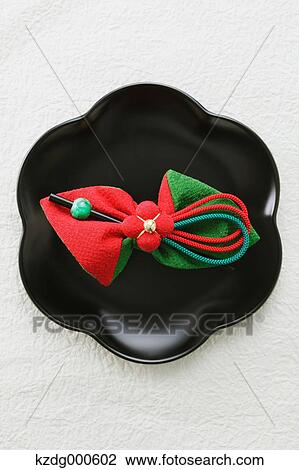 Japanese ornamental accessories View Large Photo Image Stock Image - Japanese ornamental accessories. Fotosearch