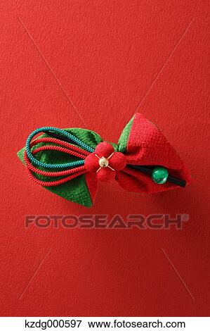 Stock Photo - Japanese ornamental accessories. Fotosearch