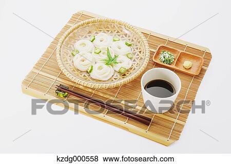 Stock Photo - Japanese Somen noodles. Fotosearch