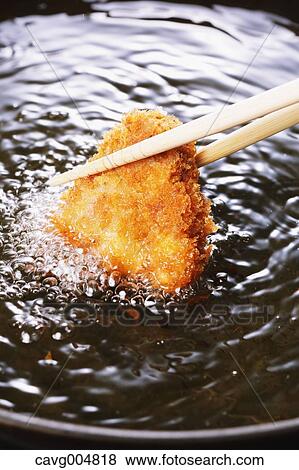 Stock Photo - Japanese style pork cutlet. Fotosearch