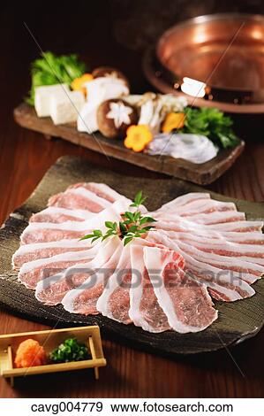 Japanese style Shabu-shabu View Large Photo Image Stock Photo - Japanese style Shabu-shabu. Fotosearch