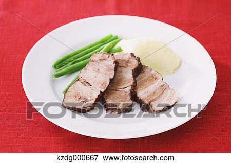 Meat dish View Large Photo Image Stock Photo - Meat dish. Fotosearch