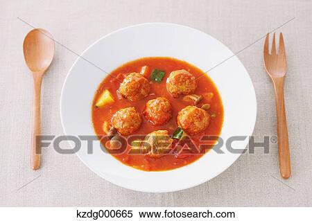 Stewed meat balls View Large Photo Image Stock Photography - Stewed meat balls. Fotosearch
