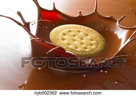 Biscuit and chocolate crown View Large Photo Image Stock Image - Biscuit and chocolate crown. Fotosearch
