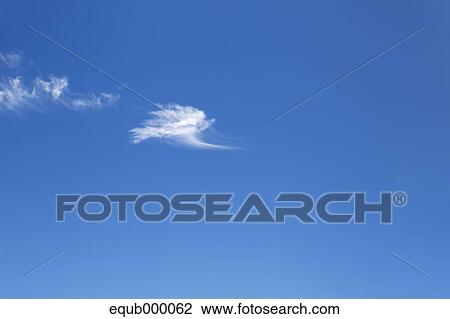 Stock Image - Blue sky with clouds. Fotosearch