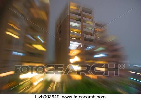 Blurred buildings View Large Photo Image Stock Photo - Blurred buildings. Fotosearch