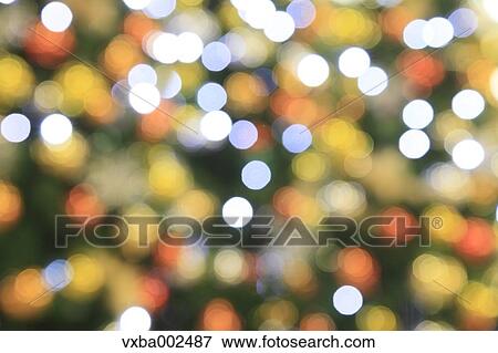 Blurred Christmas lights View Large Photo Image Stock Photo - Blurred Christmas lights. Fotosearch