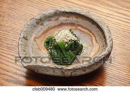 Boiled spinach View Large Photo Image Stock Image - Boiled spinach. Fotosearch