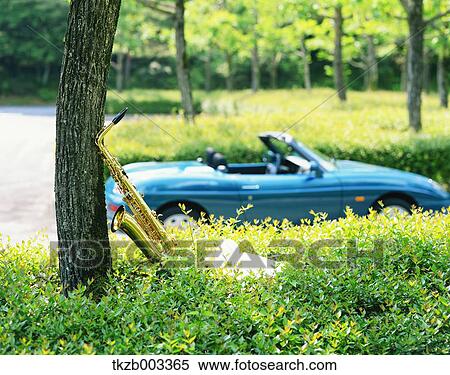 Car and sax View Large Photo Image Stock Photography - Car and sax. Fotosearch