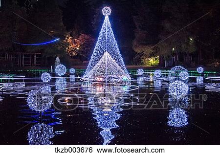 Christmas illuminations at night, Aichi Prefecture View Large Photo Image Stock Photograph - Christmas illuminations at night, Aichi Prefecture. Fotosearch