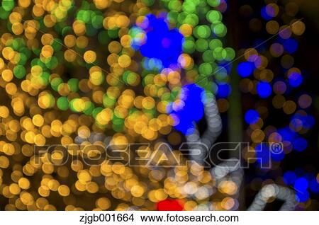 Picture - Christmas illuminations. Fotosearch
