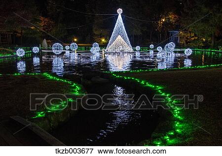Stock Photo - Christmas illuminations. Fotosearch